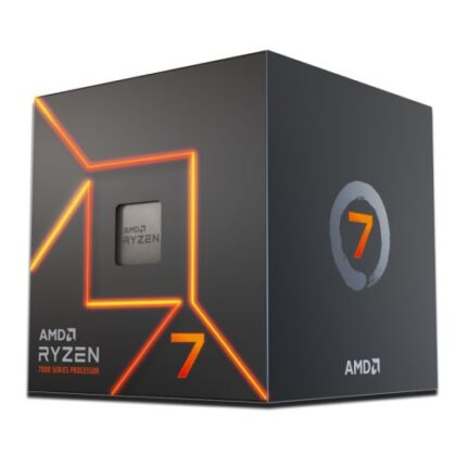 AMD Ryzen 7 7700 CPU w/ Wraith Prism RGB Cooler