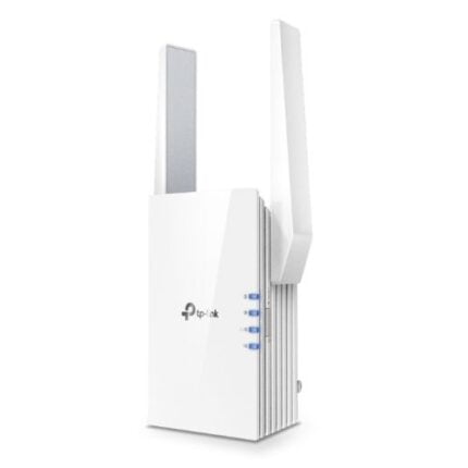 TP-LINK (RE505X) AX1500 (300+1200) Dual Band Wall-Plug Wi-Fi 6 Range Extender