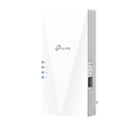 TP-LINK (RE600X) AX1800 (1201+574) Dual Band Wall-Plug Wi-Fi 6 Range Extender