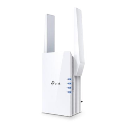 TP-LINK (RE605X) AX1800 (1201+574) Dual Band Wall-Plug Wi-Fi 6 Range Extender