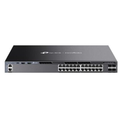 TP-LINK (SG6428X) Omada 24-Port Gigabit Stackable L3 Managed Switch with 4x 10G SFP+ Slots