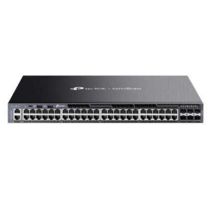 TP-LINK (SG6654X) Omada 48-Port Gigabit Stackable L3 Managed Switch with 6x 10G SFP+ Slots