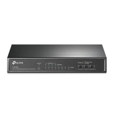 TP-LINK (TL-SF1008P) 8-Port 10/100Mbps Unmanaged Desktop Switch