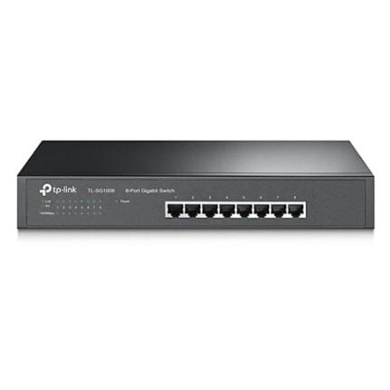 TP-LINK (TL-SG1008) 8-Port Gigabit Unmanaged Desktop/Rackmount Switch