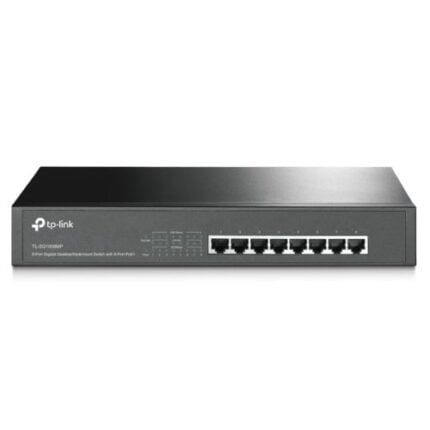 TP-LINK (TL-SG1008MP) 8-Port Gigabit Unmanaged Desktop/Rackmount Switch