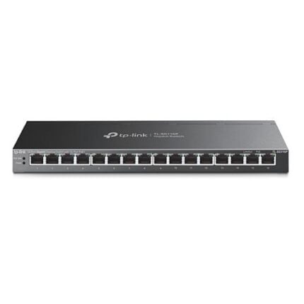 TP-LINK (TL-SG116P) 16-Port Gigabit Desktop Switch with 16-Port PoE+