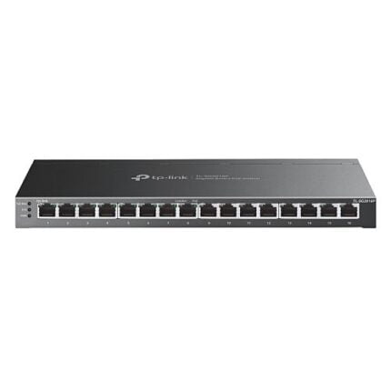 TP-LINK (TL-SG2016P) JetStream 16-Port Gigabit Smart Switch with 8-Port PoE+