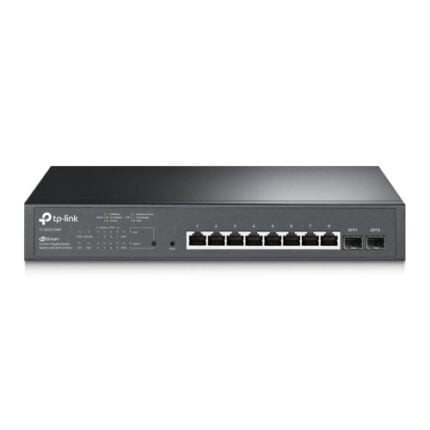 TP-LINK (TL-SG2210MP) JetStream 10-Port Gigabit Smart Switch with 8-Port PoE+