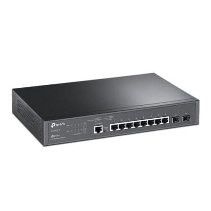 TP-LINK (TL-SG3210) 8-Port JetStream Gigabit L2+ Managed Switch with 2 SFP Slots