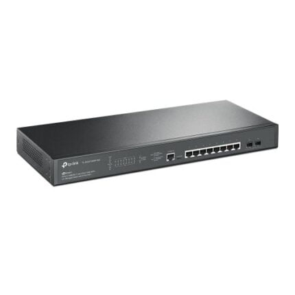 TP-LINK (TL-SG3210XHP-M2) JetStream 8-Port 2.5GBASE-T and 2-Port 10GE SFP+ L2+ Managed Switch with 8-Port PoE+