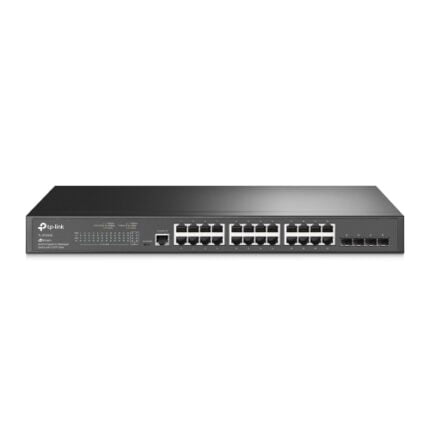 TP-LINK (TL-SG3428) JetStream 24-Port Gigabit L2 Managed Switch with 4 SFP Slots