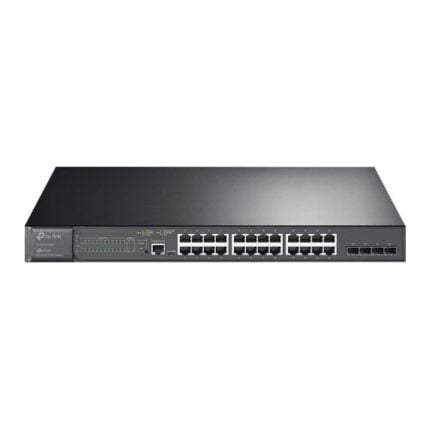 TP-LINK (TL-SG3428MP) JetStream 28-Port Gigabit L2 Managed Switch with 24-Port PoE+