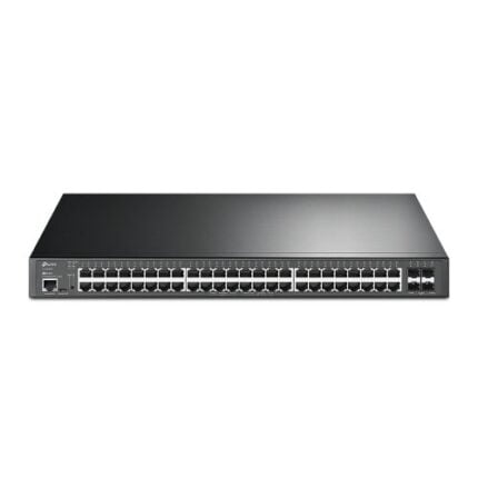 TP-LINK (TL-SG3452XP) JetStream 48-Port Gigabit and 4-Port 10GE SFP+ L2+ Managed Switch with 48-Port PoE+