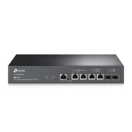 TP-LINK (TL-SX3206HPP) JetStream 6-Port 10GE L2+ Managed Switch with 4-Port PoE++